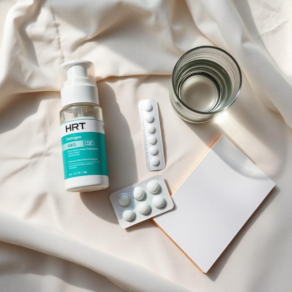 Transdermal HRT patches and gel